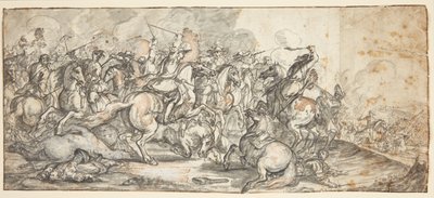 Ridtävling av Adam Frans van der Meulen