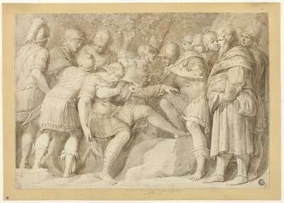Scipios död av Adam Friedrich Oeser