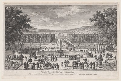 Trädgården i Versailles, 1660-95., 1660-95. av Adam Perelle