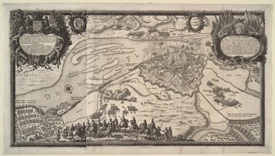 Belägringen av Riga av den ryska armén under tsar Alexei Mikhailovich 1656, 1656 av Adam Perelle