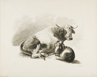 Djurstycke av Adam von Bartsch