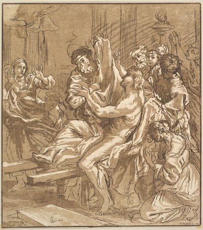 Miraklet av Naim, 1786. av Adam von Bartsch