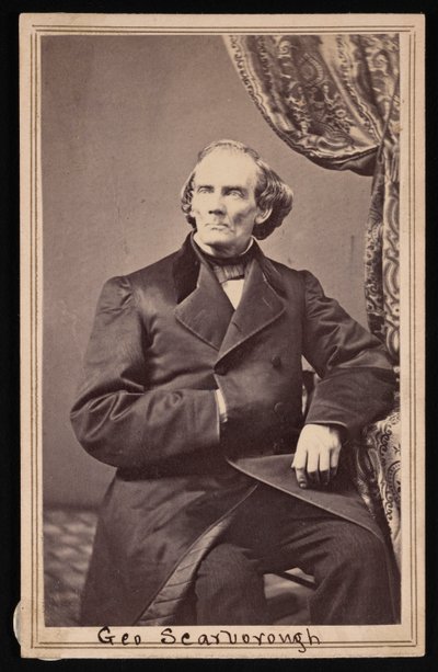Porträtt av George Scarborough, 1862-1863. av Addis and Noel