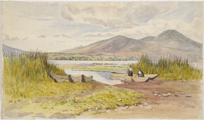 Lake Patzcuaro, Michoacan, Mexiko av Adela Breton