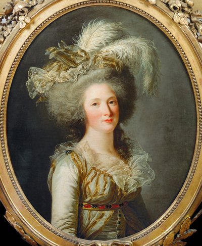 Elisabeth de France av Adelaide Labille Guiard