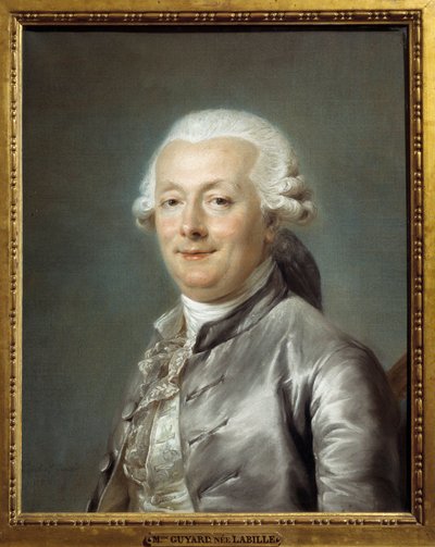 Porträtt av Jean Jacques Bachelier (1724-1806) fransk målare. Målning av Adelaide Labille-Guiard (Labille Guiard av Adelaide Labille Guiard