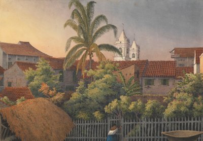 "Från ett fönster på baksidan i Panama, 10 mars 1850 av Admiral Sir Edward Gennys Fanshawe