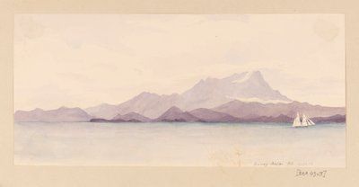 Keeney Balloo S.E från Västindien, Nordamerika och Borneo klippbok av Admiral Sir Edward Gennys Fanshawe