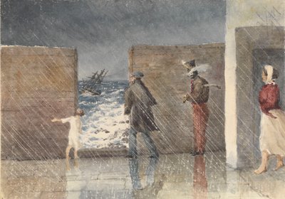 "Puntinha, Madeira, den 1 januari 1849. Att ta en titt på sitt fartyg