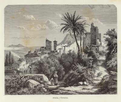 Italien - Terracina av Adolf Closs