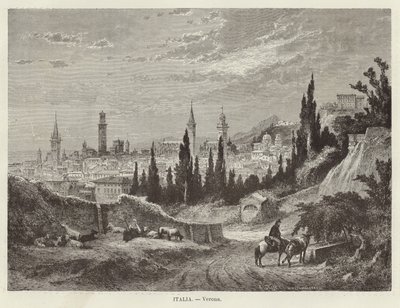 Italien - Verona av Adolf Closs