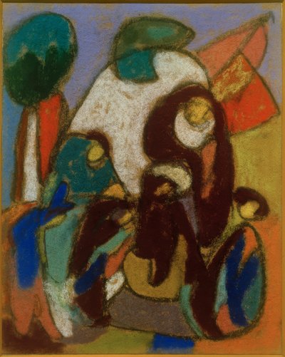 Figurengruppe av Adolf Holzel