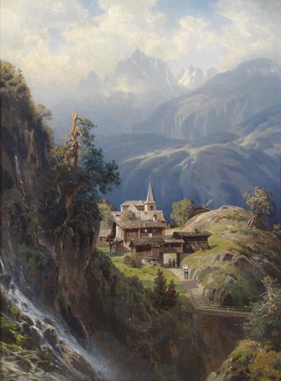 By i Bernalperna av Adolf Mosengel