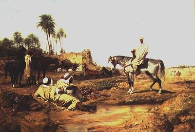 Stopp vid brunnen av Adolf Schreyer