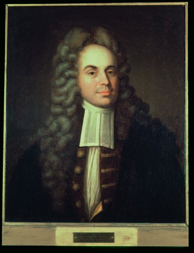 Andrew Hamilton (ca 1676-1741) 1808 av Adolf Ulrich Wertmuller
