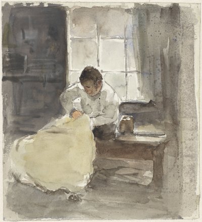 Sömmerska av Adolf le Comte