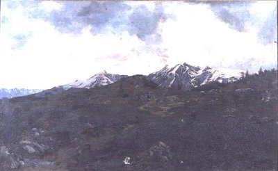 I alpängarna av Adolf von Meckel
