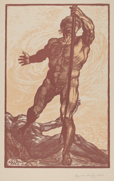 Bågskytten [The Archer] av Adolfo de Carolis