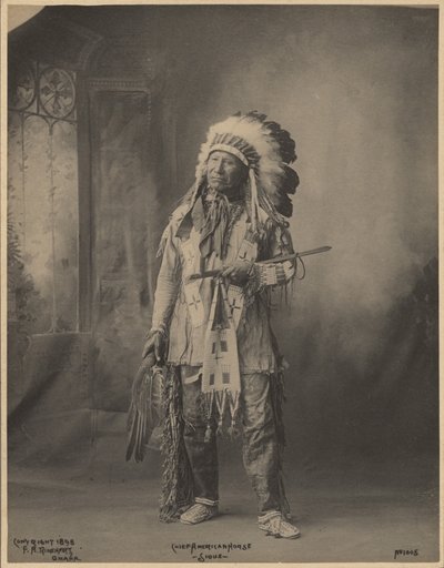 [Chief American Horse, av Oceti Sakowin Oyate]
 av Adolph F. Muhr