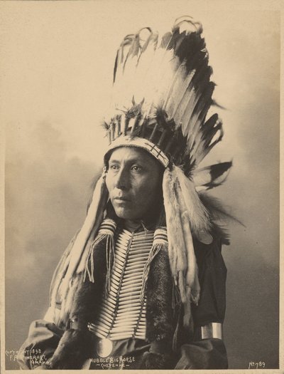[Hubble Big Horse, av Tsistsistas-folket] av Adolph F. Muhr