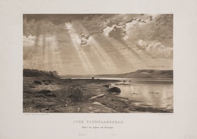 Jyllands fjordlandskap av Johan Adolph Kittendorff