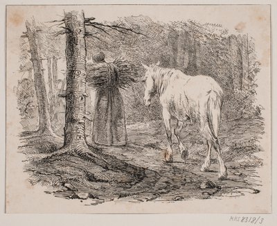 Hustrun och hästen av Johan Adolph Kittendorff
