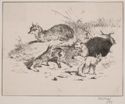 Räven av Johan Adolph Kittendorff
