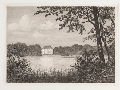 Fest på Dronninggaard av Adolph Larsen