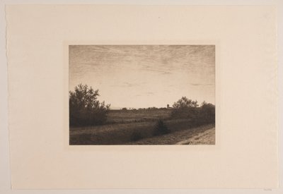 Sommarkväll på Rødovre av Adolph Larsen