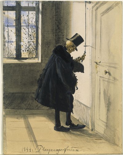 Döden som objudna gäst. 1844: Plusquamperfectum av Adolph Menzel
