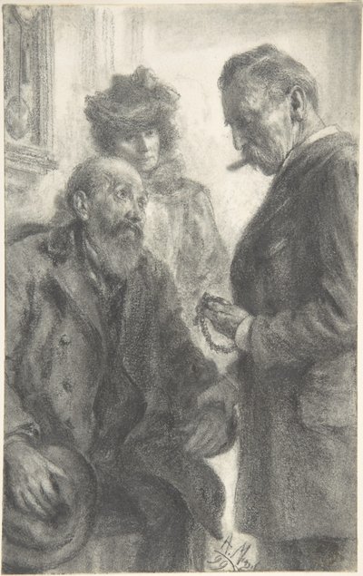 Läkare och patient av Adolph Menzel