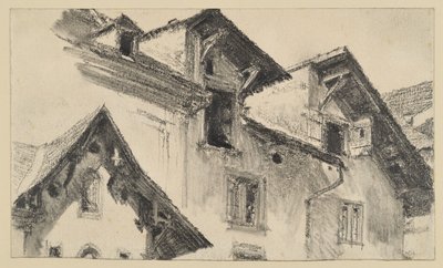 husgavlar av Adolph Menzel