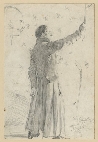 Distriktsdomare Karl Martini av Adolph Menzel