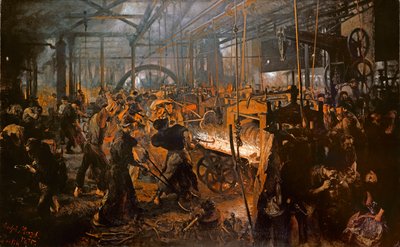 Järnvalsverket av Adolph Menzel