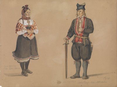 Gro Kjelleberg; Bjugen Sagneskare, Valle av Adolph Tidemand