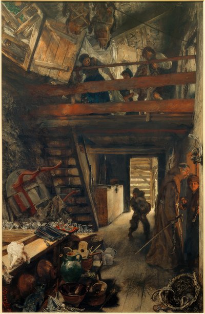 Kök i Hofgastein av Adolph Menzel