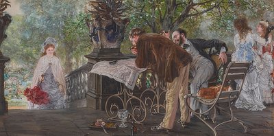 Reseplaner. 1875 av Adolph Menzel