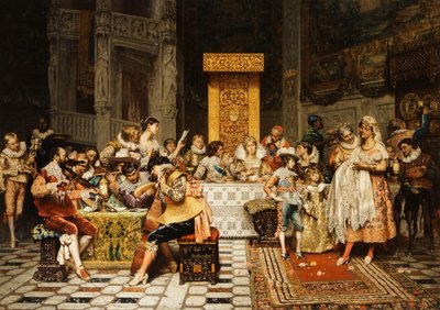 Dop av Conde av Adolphe Alexandre Lesrel