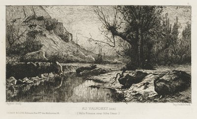 I Valromay Ain, 1868. av Adolphe Appian