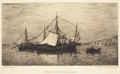 Kustbåtar av Adolphe Appian