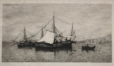 Cabotagebåtar (Italiens kuster) av Adolphe Appian