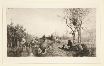 Stränderna vid Rossilon (Ain) av Adolphe Appian