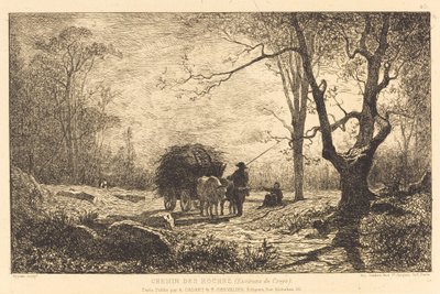 Path of the Rocks av Adolphe Appian