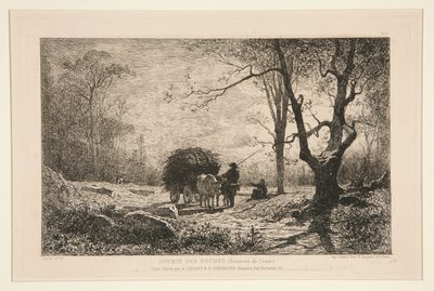 Stenvägen (runt Creys) av Adolphe Appian