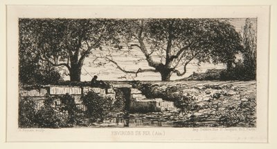 Omgivningarna i Rix (Ain) av Adolphe Appian