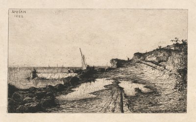 Omgivningar i Carqueronne Omgivningar i Carqueronne, 1882. av Adolphe Appian