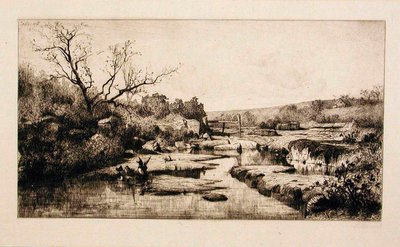 Albarines källor (Ain) av Adolphe Appian