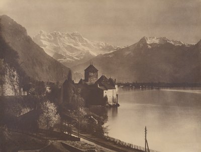 Slottet Chillon av Adolphe Braun