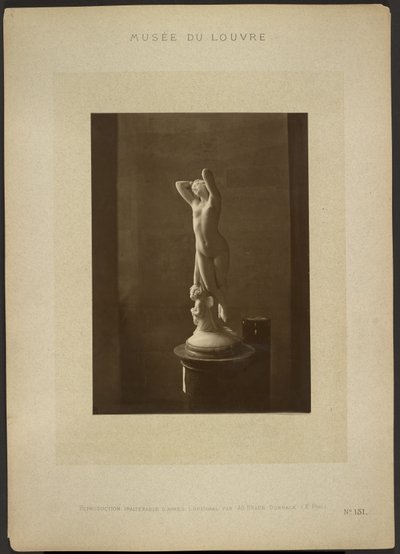 [Amor och Psyke av Pradier / Musee Louvre] av Adolphe Braun