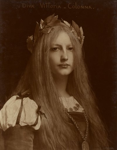 J. Febres "Vittoria Colonna av Adolphe Braun